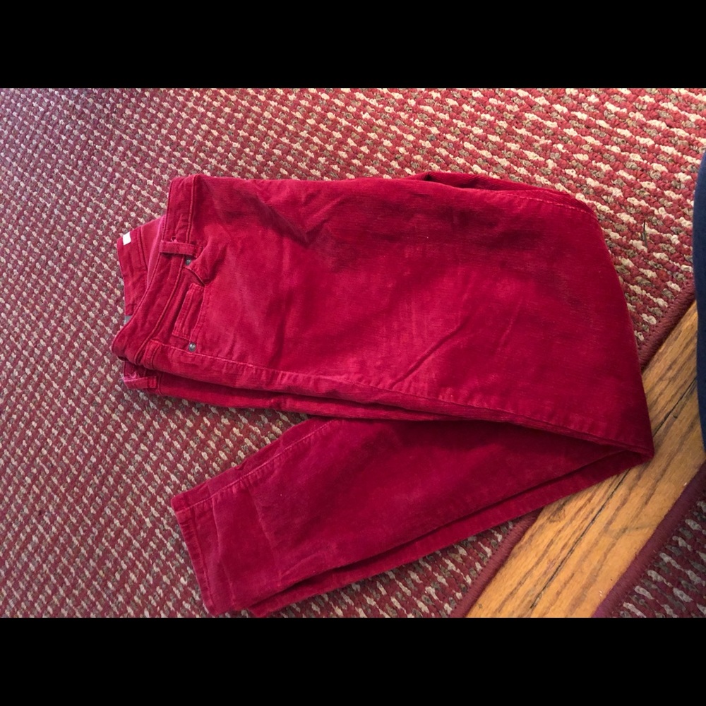 Lauren Conrad red Courtory red skinny pants!